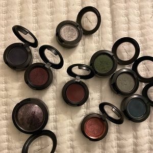 Mac eye shadow haul